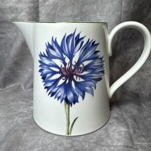 Vintage Villeroy & Boch House & Garden Collection - Flora Pitcher Disc'td Blue